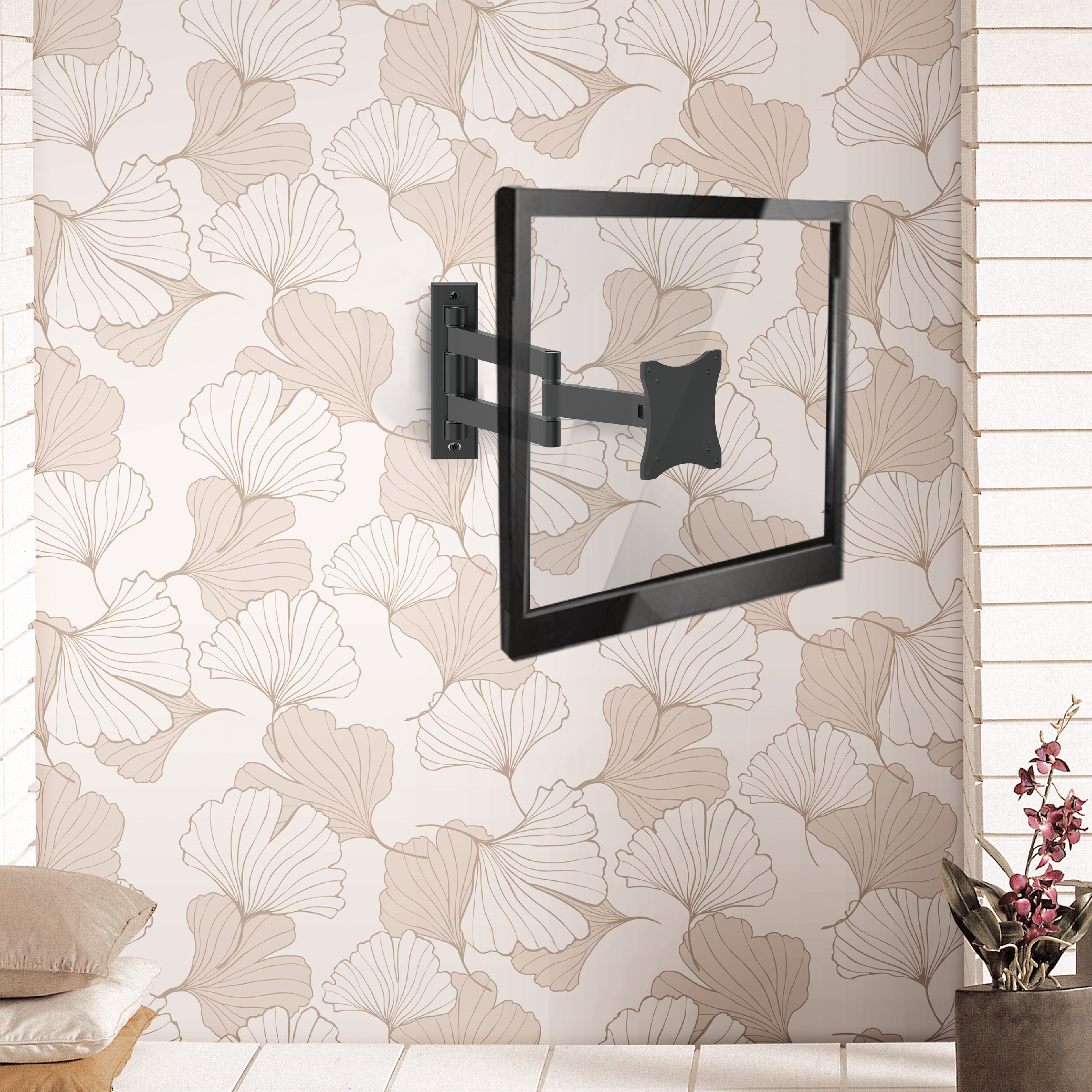 ProperAV TV Wall Bracket (13" - 28" / 15kg Capacity / VESA Max. 100x100) - TOYFACTORY