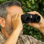 PRAKTICA Falcon 7x35mm Wide Angle Porro Prism Field Binoculars - Black - TOYFACTORY