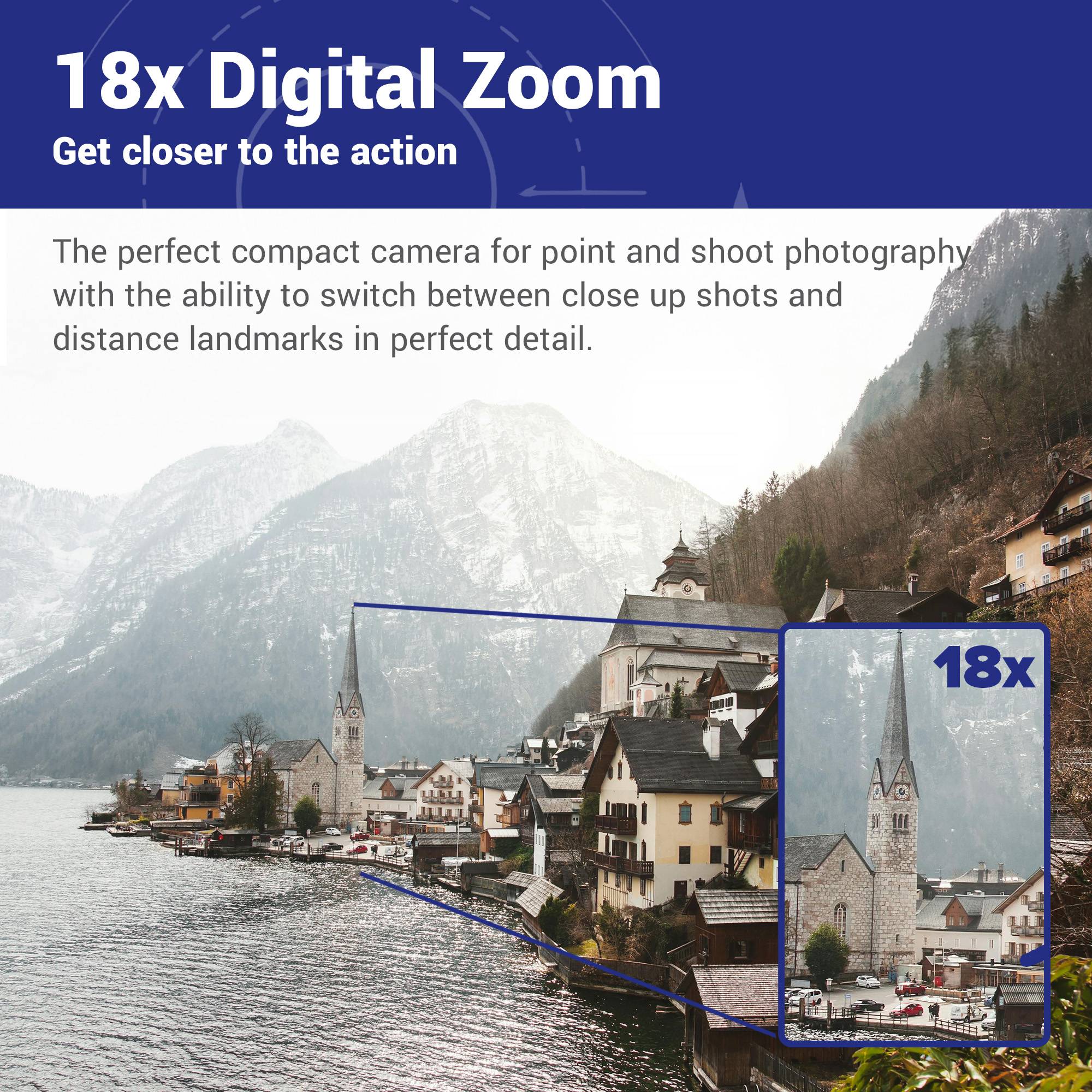 Praktica DZ13 Compact Digital Camera - TOYFACTORY