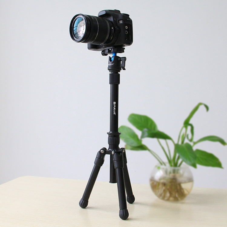 PULUZ Metal Handheld Adjustable Tripod Mount Monopod Extension Rod for DSLR & SLR Cameras, Adjustable Tripod - TOYFACTORY