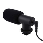 PULUZ 3.5mm Audio Stereo Recording Vlogging Professional Interview Microphone for DSLR & DV Camcorder, Smartphones, Mini Microphone - TOYFACTORY