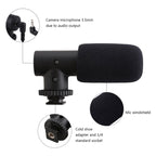 PULUZ 3.5mm Audio Stereo Recording Vlogging Professional Interview Microphone for DSLR & DV Camcorder, Smartphones, Mini Microphone - TOYFACTORY