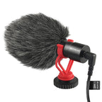 PULUZ Professional Interview Condenser Video Shotgun Microphone with 3.5mm Audio Cable for DSLR & DV Camcorder, Shotgun Microphone - TOYFACTORY