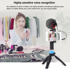 PULUZ Professional Interview Condenser Video Shotgun Microphone with 3.5mm Audio Cable for DSLR & DV Camcorder, Shotgun Microphone - TOYFACTORY