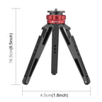 PULUZ Desktop Vlogging Live Tripod Holder with Cold Shoe Bases for DSLR & Digital Cameras, Adjustable Height: 7.5-14.5cm, Desktop Live Tripod - TOYFACTORY