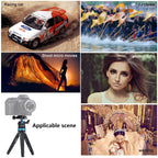 PULUZ Pocket Mini Adjustable Metal Desktop Tripod Mount with 360 Degree Ball Head for DSLR & Digital Cameras, Adjustable Height: 11-20.2cm, Tripod with Head(L) - TOYFACTORY