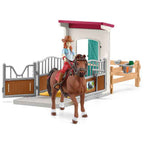 Schleich Horsebox With Hannah & Cayenne