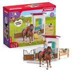 Schleich Horsebox With Hannah & Cayenne