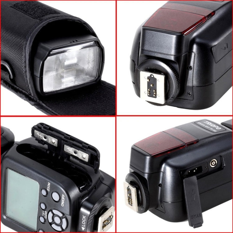 Triopo TR-988 Universal TTL High Speed Flash Speedlite for Canon & Nikon DSLR Cameras, TR-988 - TOYFACTORY