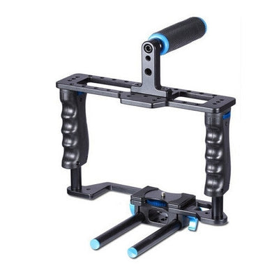 YELANGU YLG0107E-A Protective Cage Handle Stabilizer Top Set for DSLR Camera - TOYFACTORY
