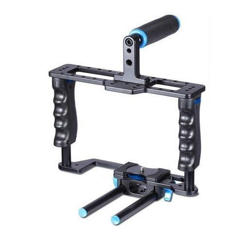 YELANGU YLG0107E-A Protective Cage Handle Stabilizer Top Set for DSLR Camera - TOYFACTORY