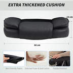 HOMCOM Office Chair, High Back Leathaire Desk Chair for Home - TOYFACTORY