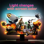 RGB LED Gaming Strip Light Computer Monitor Backlight - TOYFACTORY