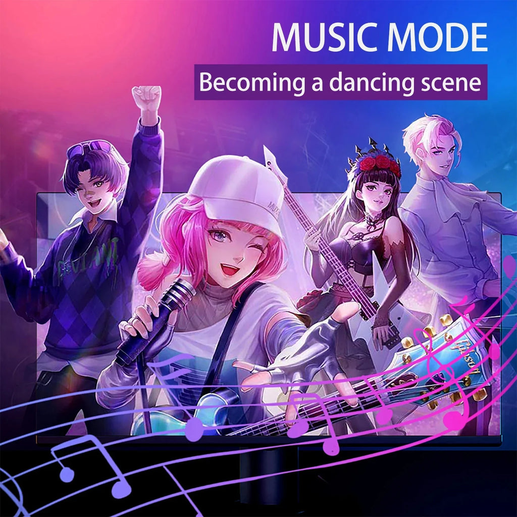 RGB LED Gaming Strip Light Computer Monitor Backlight - TOYFACTORY