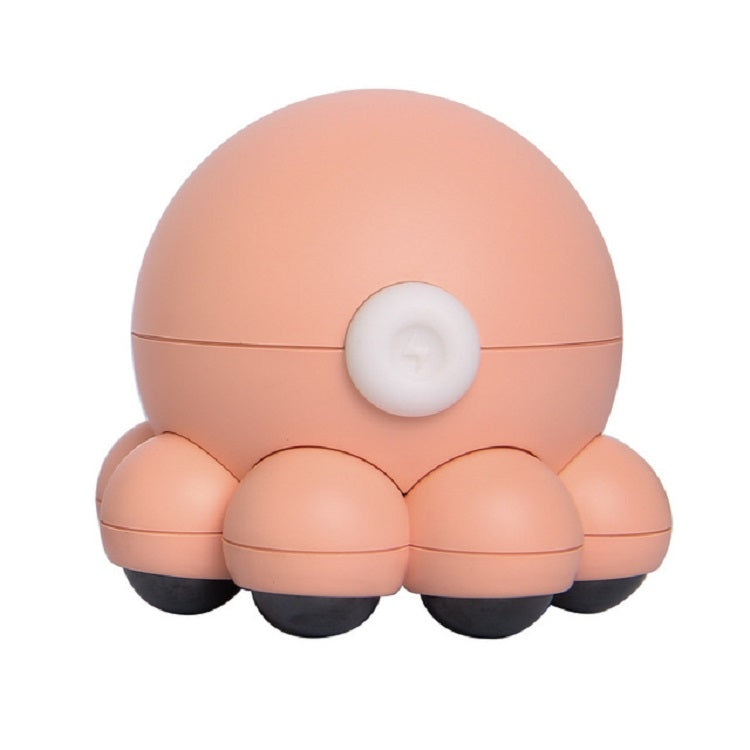 Small Octopus Shoulder and Neck Massager Multifunctional Household Hot Compress Cervical Massager(Pink) - TOYFACTORY