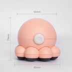 Small Octopus Shoulder and Neck Massager Multifunctional Household Hot Compress Cervical Massager(Pink) - TOYFACTORY