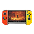 X19 Plus 5.1 inch Screen Handheld Game Console 8G Memory Support TF Card Expansion & AV Output, X19 Plus / Red+Yellow, X19 Plus / Red, X19 Plus / Red+Blue - TOYFACTORY