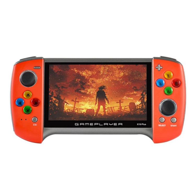 X19 Plus 5.1 inch Screen Handheld Game Console 8G Memory Support TF Card Expansion & AV Output, X19 Plus / Red+Yellow, X19 Plus / Red, X19 Plus / Red+Blue - TOYFACTORY