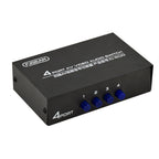 FJGEAR FJ-401AV Lotus Head Interface 4-way AV Audio and Video Switcher, FJ-401AV