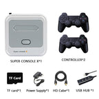 Wireless 4K HD 3D Double Game Console Box, US Plug, 64GB US Plug, 128GB US Plug, 256GB US Plug - TOYFACTORY