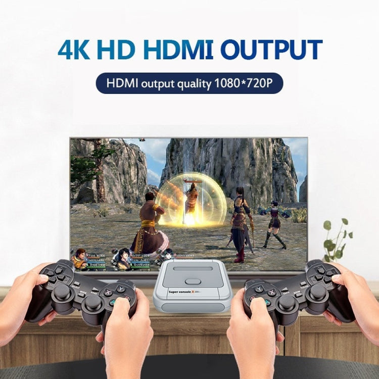 Wireless 4K HD 3D Double Game Console Box, US Plug, 64GB US Plug, 128GB US Plug, 256GB US Plug - TOYFACTORY