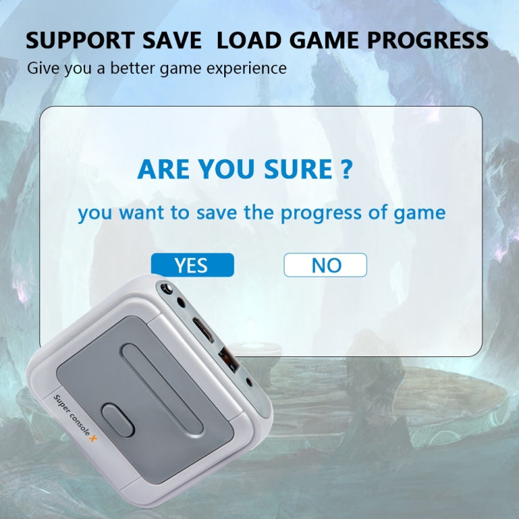 Wireless 4K HD 3D Double Game Console Box, US Plug, 64GB US Plug, 128GB US Plug, 256GB US Plug - TOYFACTORY