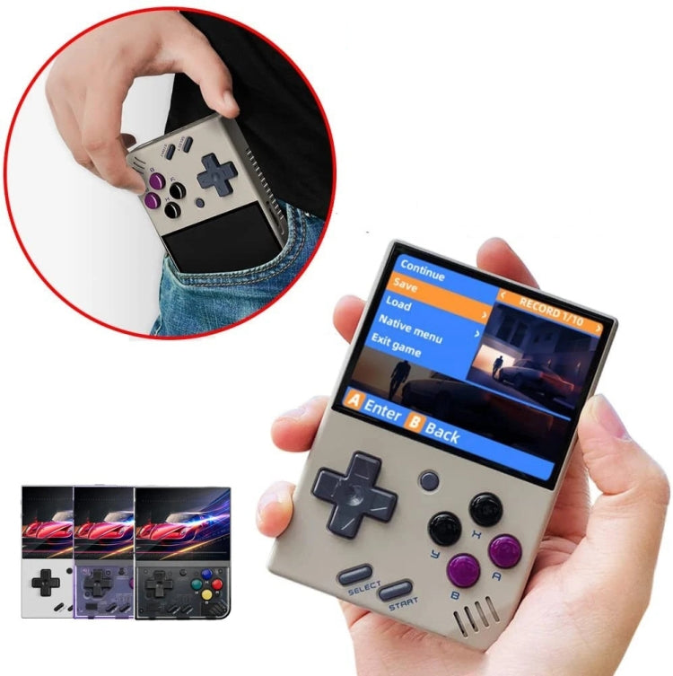 Miyoo Mini Plus 3.5 Inch IPS Screen Retro Handheld Game Console, NO Card 0 Games, 32GB 9K Games, 64GB 15K Games, 128GB 25K Games - TOYFACTORY