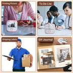 Phomemo T02 Standard Error Mini Pocket Small Portable Bluetooth Phone Photo Label Thermal Printer - TOYFACTORY