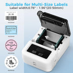Phomemo M120 Label Maker Barcode Printer Bluetooth Thermal Label Machine - TOYFACTORY