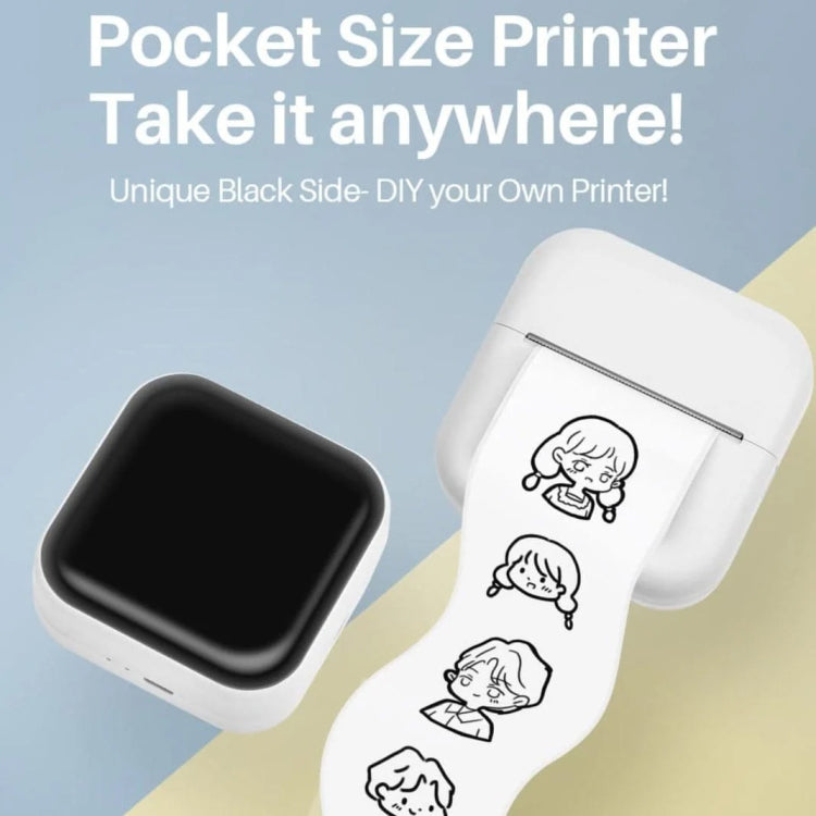 Phomemo M02X Inkless Pocket Printer Bluetooth Thermal Portable Sticker Maker Machine - TOYFACTORY