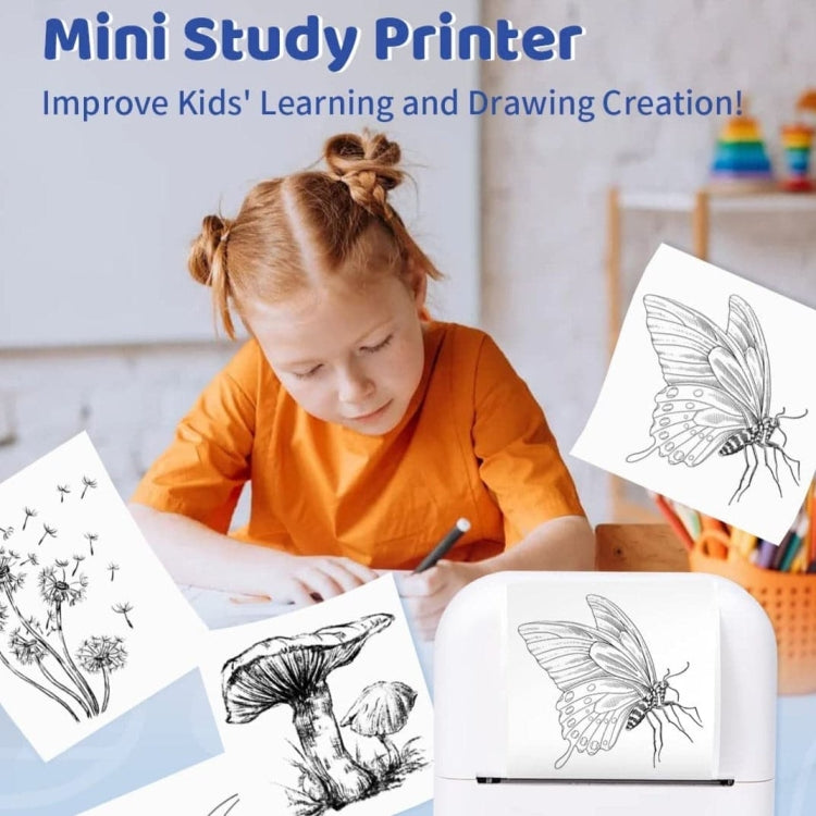 Phomemo M02X Inkless Pocket Printer Bluetooth Thermal Portable Sticker Maker Machine - TOYFACTORY