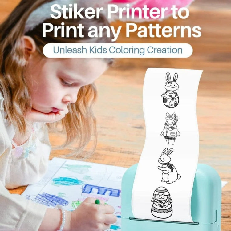 Phomemo M02X Inkless Pocket Printer Bluetooth Thermal Portable Sticker Maker Machine - TOYFACTORY