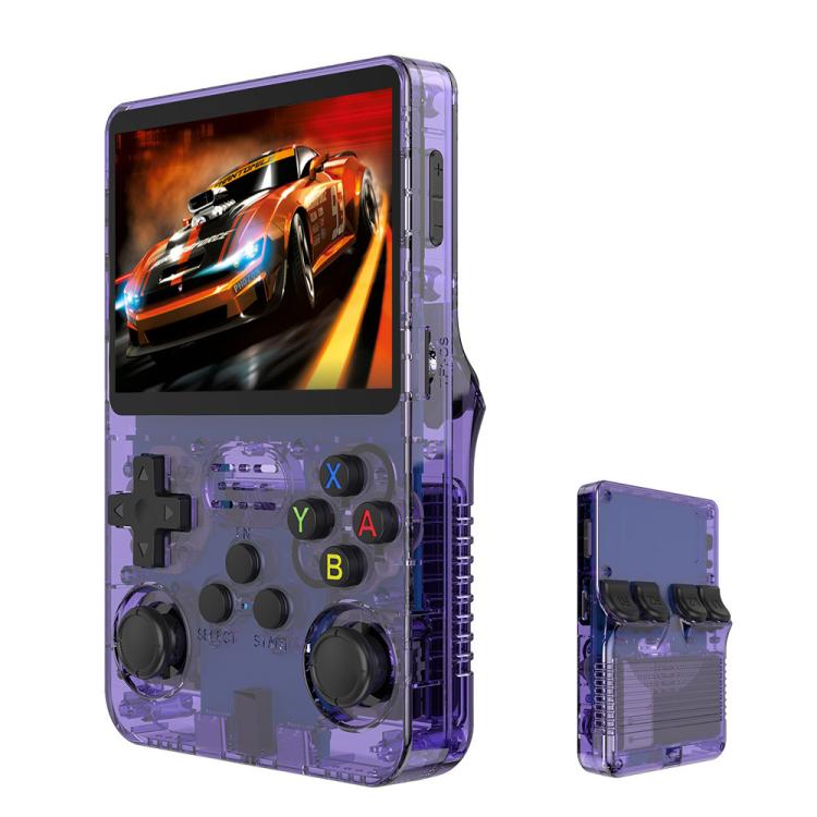 R36S Retro Handheld Game Console Linux System 3.5-Inch Screen Single TF Card Version, 64G, 128G - TOYFACTORY