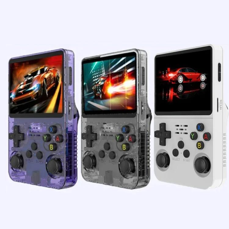 R36S Retro Handheld Game Console Linux System 3.5-Inch Screen Single TF Card Version, 64G, 128G - TOYFACTORY
