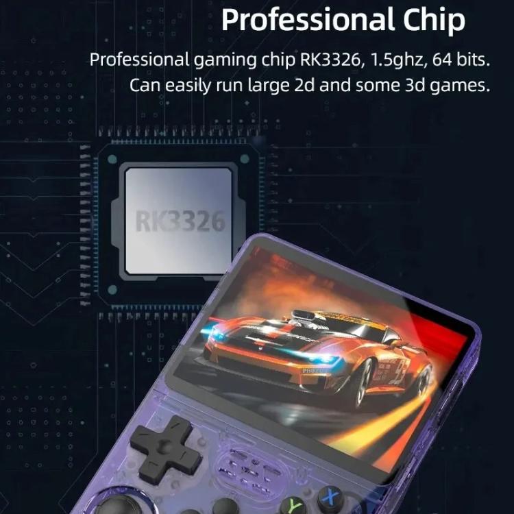 R36S Retro Handheld Game Console Linux System 3.5-Inch Screen Single TF Card Version, 64G, 128G - TOYFACTORY