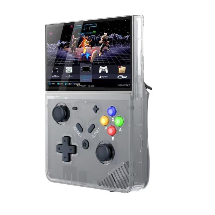 R43 Pro Handheld Game Console 4K HD 4.3-Inch Screen Home Portable Video Game Player, Translucent Black 64G, Gray 64G, Translucent Black 128G, Gray 128G - TOYFACTORY