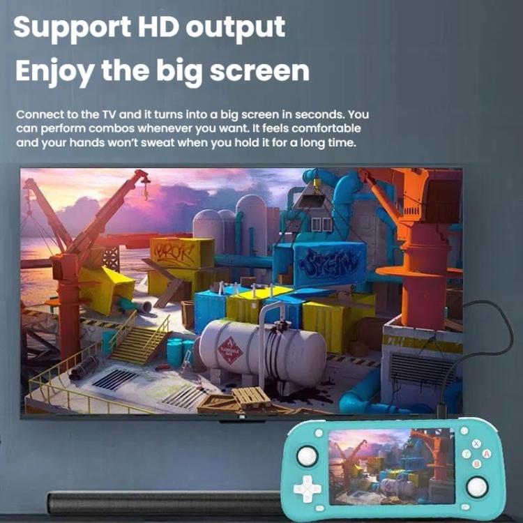 XF43 Retro Handheld Game Console Open Source 4.3 Inch Large Screen Gaming Video Players Console, 64G, 128G - TOYFACTORY