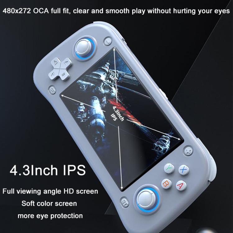 XF43 Retro Handheld Game Console Open Source 4.3 Inch Large Screen Gaming Video Players Console, 64G, 128G - TOYFACTORY