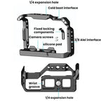 For Sony ZV-E10 II 2nd Generation Camera Cage DSLR Photography Live Streaming Protective Frame Stabilizer Kit - TOYFACTORY