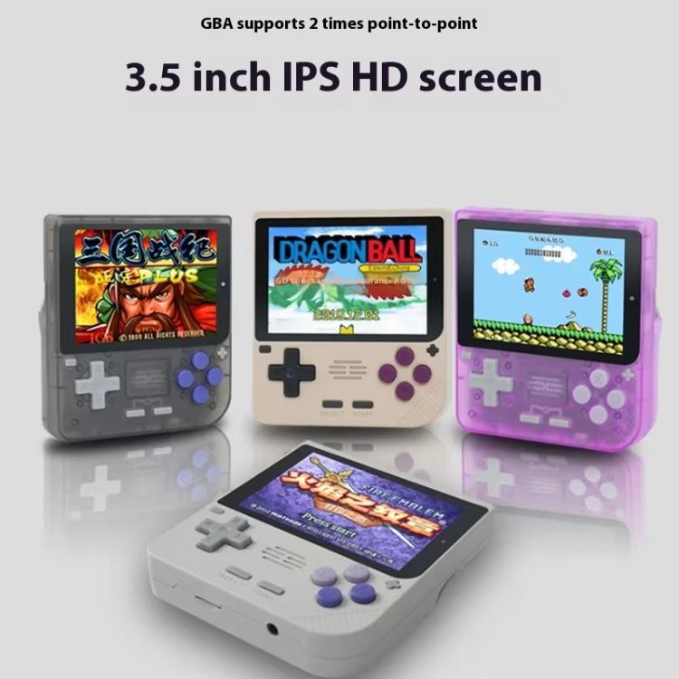 POWKIDDY V10 Retro Handheld Game Console 3.5-inch IPS OCA Full Fit, Quad-Core Cortex-A35 1.5GHz - TOYFACTORY