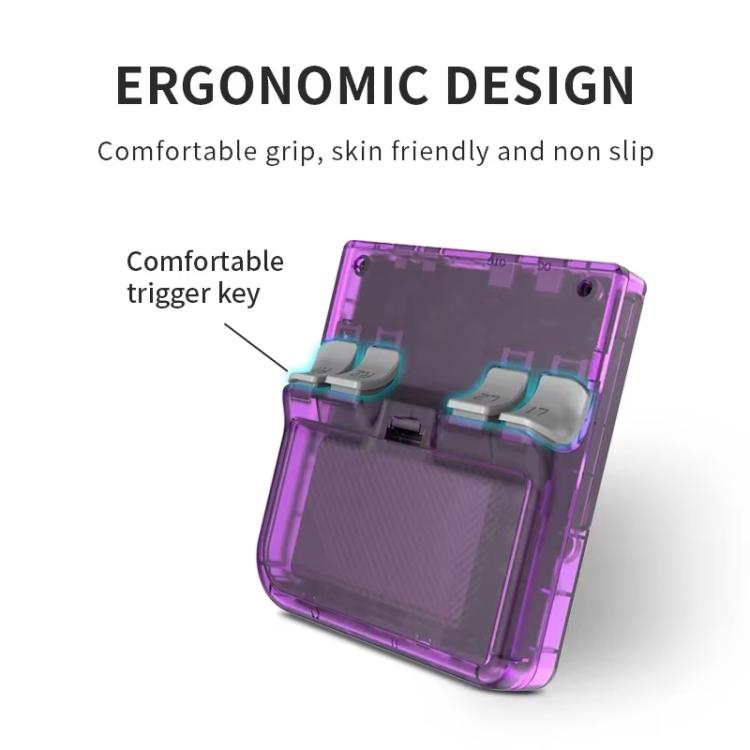 POWKIDDY V10 Retro Handheld Game Console 3.5-inch IPS OCA Full Fit, Quad-Core Cortex-A35 1.5GHz - TOYFACTORY