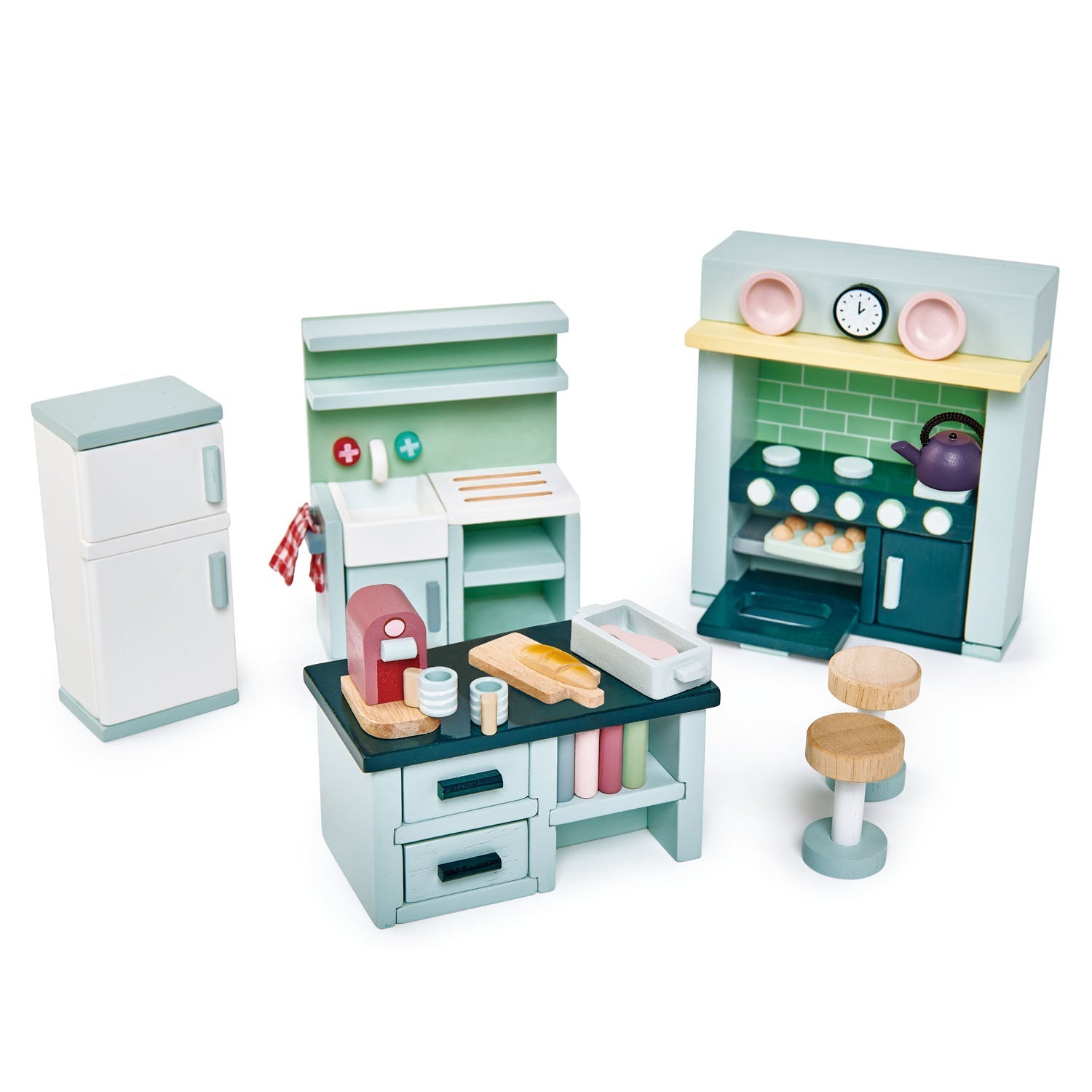Dovetail Bundle (Dovetail House, Doll Family, 5 Room Sets)