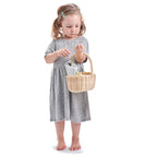 Wicker Shopping Basket - TOYFACTORY