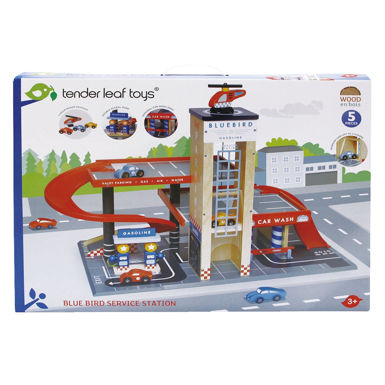 Blue Bird Service Station - TOYFACTORY