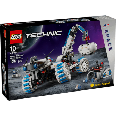 Lego Technic 42211 Lunar Outpost Moon Rover Space Vehicle for Ages 10+ - TOYFACTORY