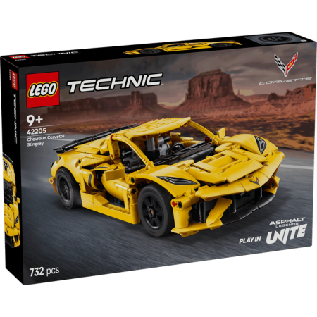 Lego Technic 42205 Chevrolet Corvette Stingray Playset for Ages 9 & Up - TOYFACTORY
