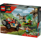 Lego Jurassic World 76972 Raptor Off-Road Escape for Ages 6 and Up