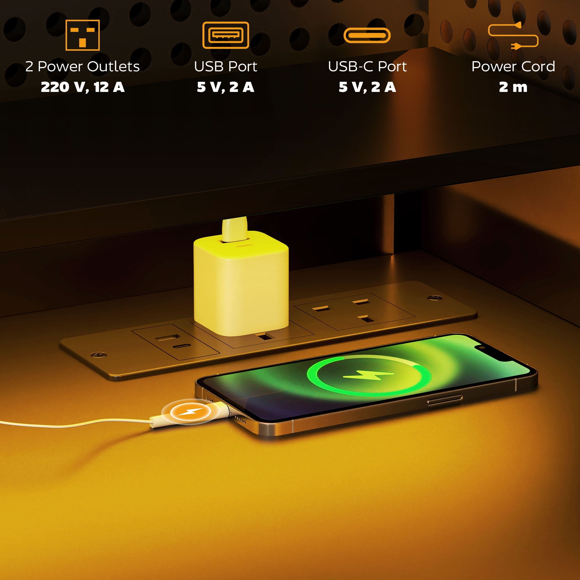 HOMCOM Gaming Desk with Monitor Stand and Sliding Keyboard Tray - TOYFACTORY