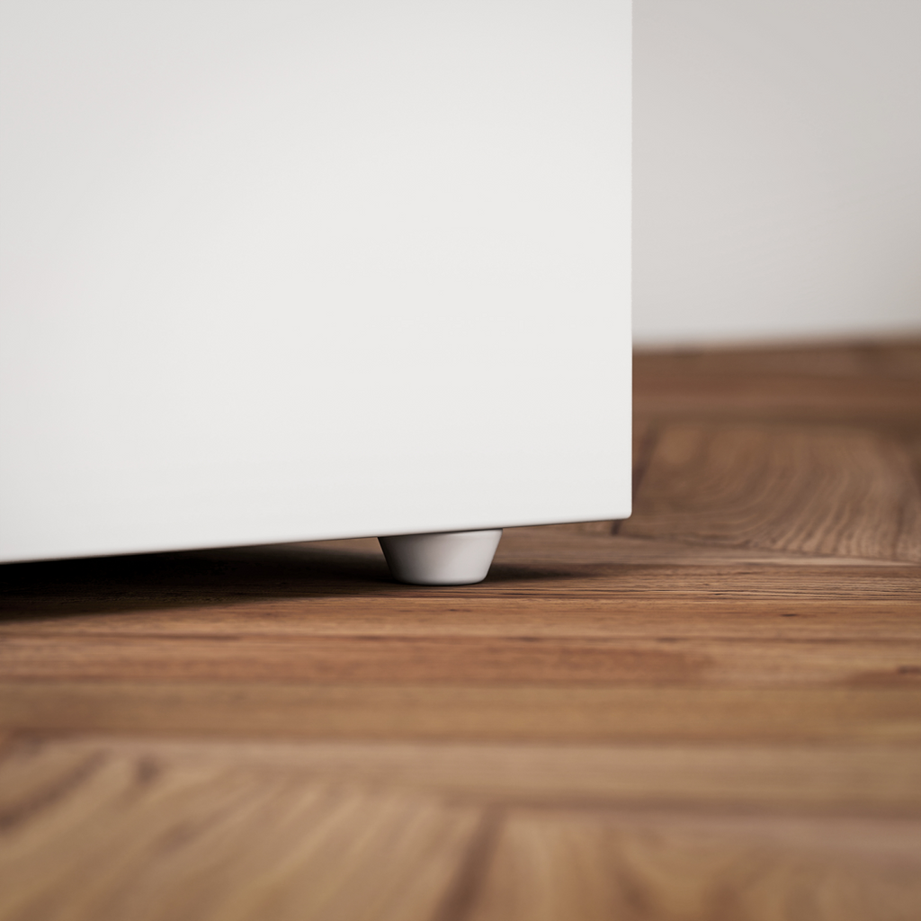 HOMCOM 120cm Computer Desk, Study Table with 3 Shelf & Drawers, Grey - TOYFACTORY