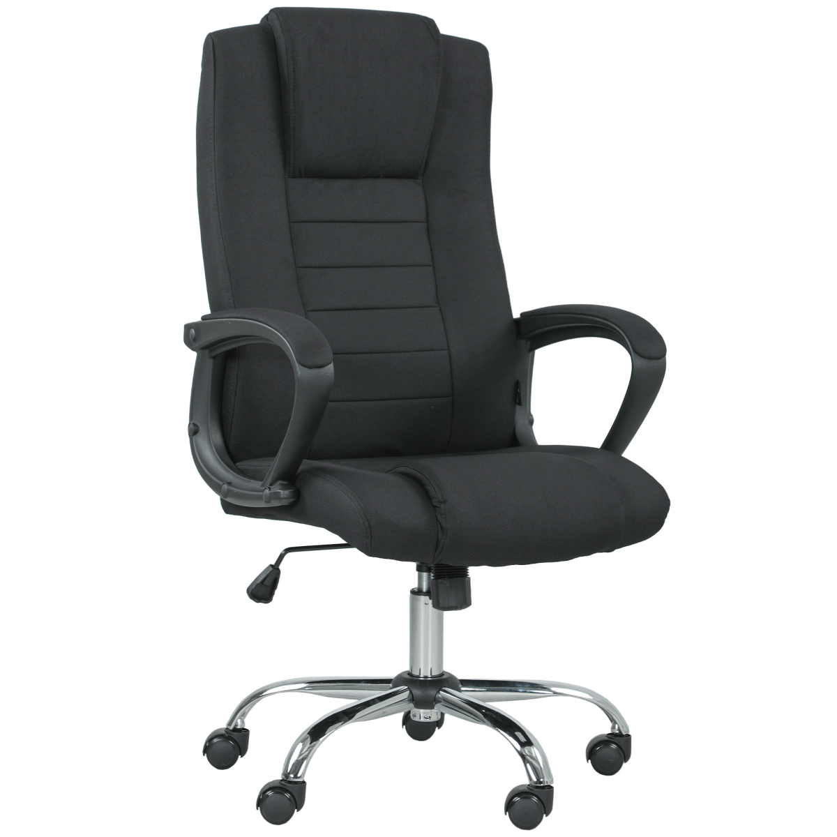 Vinsetto Office Chair for Desk, with Height Adjustable, Wheels - TOYFACTORY